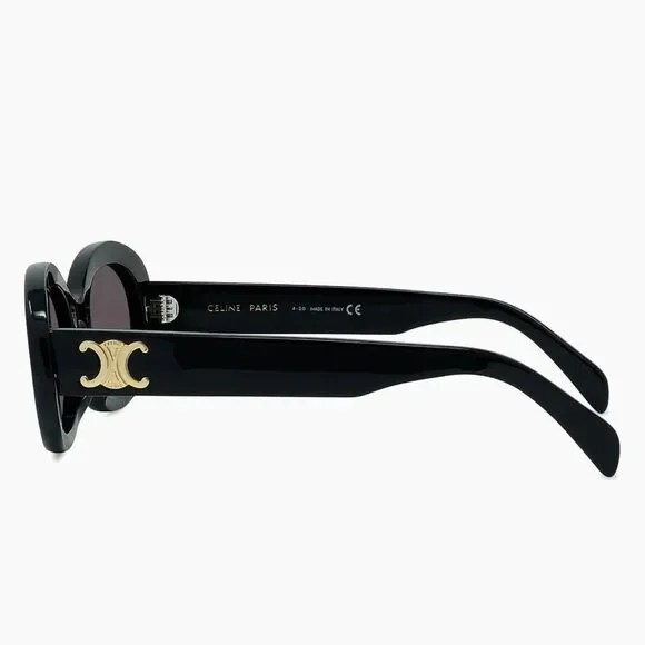 Celine Triomphe 52MM Oval Sunglasses NWT - Picture 2 of 12